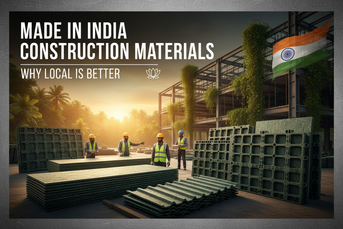 Made in India Construction Materials — Why Local is Better